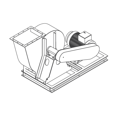 Belt Drive Industrial Fan